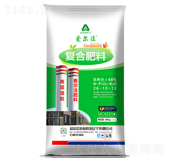 復(fù)合肥料26-10-12-愛爾法