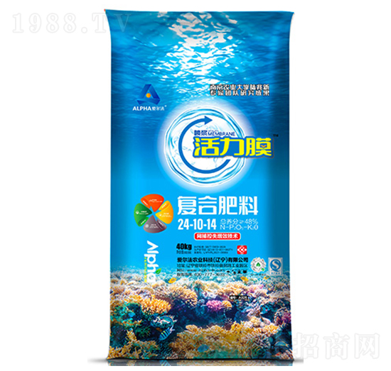 活力膜復合肥料24-10-14-愛爾法
