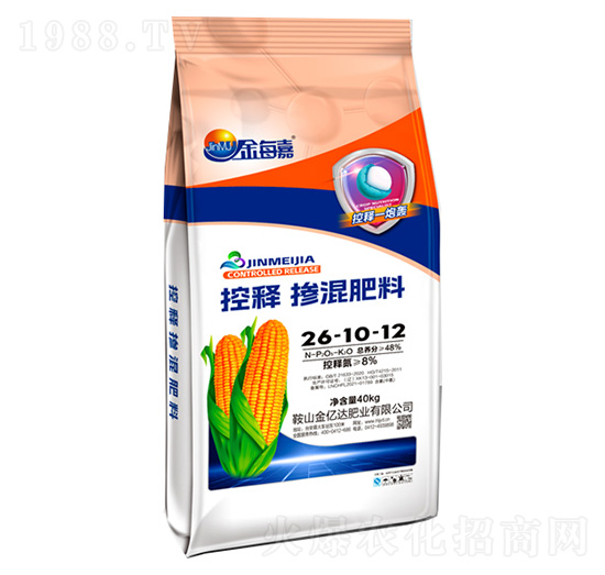 控釋摻混肥料26-10-12-金每嘉-金億達(dá)肥業(yè)