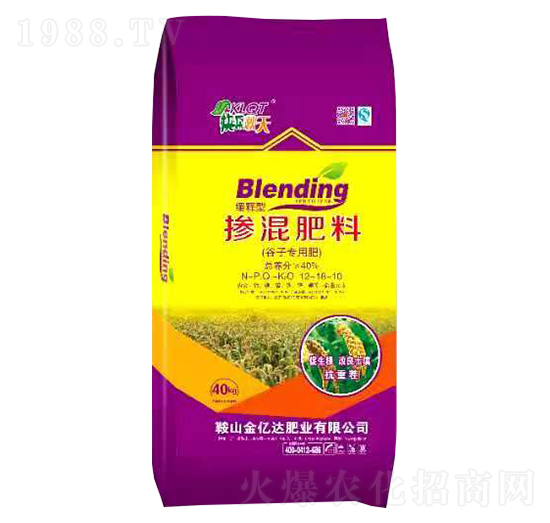 谷子專用摻混肥料12-18-10-撒金秋-金億達肥業(yè)