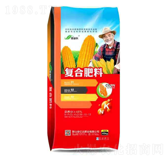 玉米專用復(fù)合肥料26-10-12-撒金秋-金億達(dá)肥業(yè)