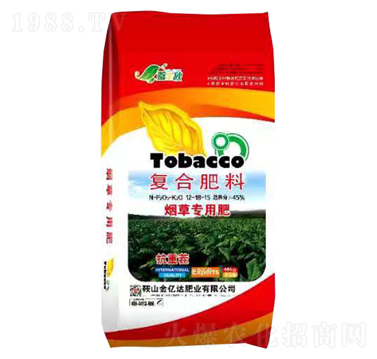 煙草專用復(fù)合肥料12-18-15-撒金秋-金億達(dá)肥業(yè)
