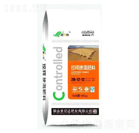 52%控釋摻混肥料28-12-12-撒金秋-金億達(dá)肥業(yè)