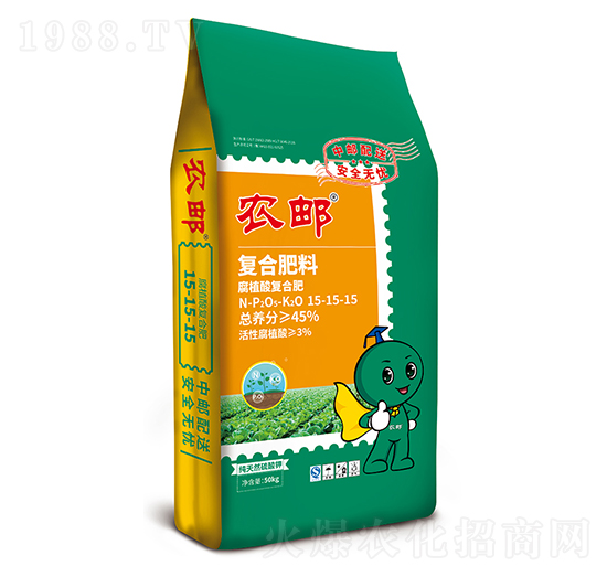 農(nóng)郵腐植酸復(fù)合肥15-15-15-農(nóng)郵肥業(yè)