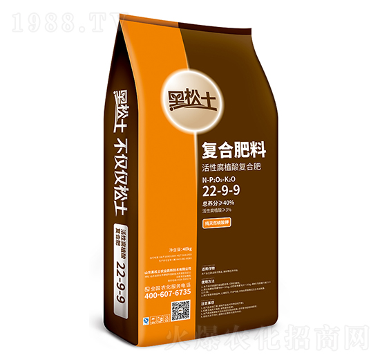黑松土腐植酸復合肥22-9-9-農(nóng)郵肥業(yè)