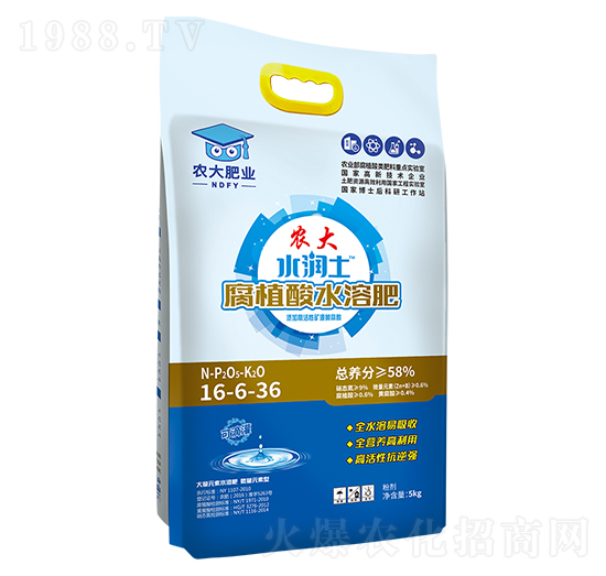 腐植酸滴灌肥16-6-36-農(nóng)郵肥業(yè)