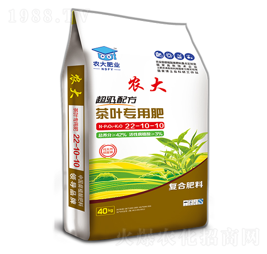 超級(jí)配方茶葉專用肥22-10-10-農(nóng)郵肥業(yè)