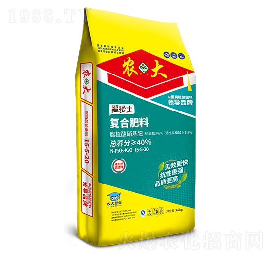 黑松土腐植酸硝基肥15-5-20-農(nóng)郵肥業(yè)