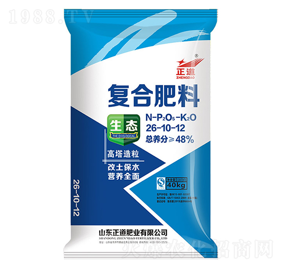 高塔造粒復(fù)合肥料26-10-12-正道-祥云農(nóng)業(yè)