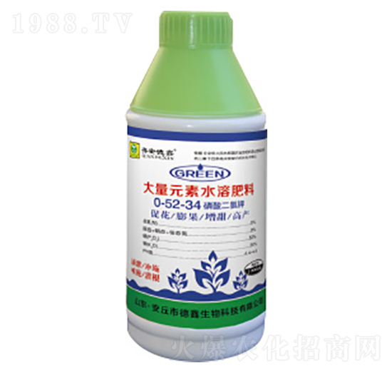 1000ml����Ԫ��ˮ�ܷ���0-52-34+TE-��������