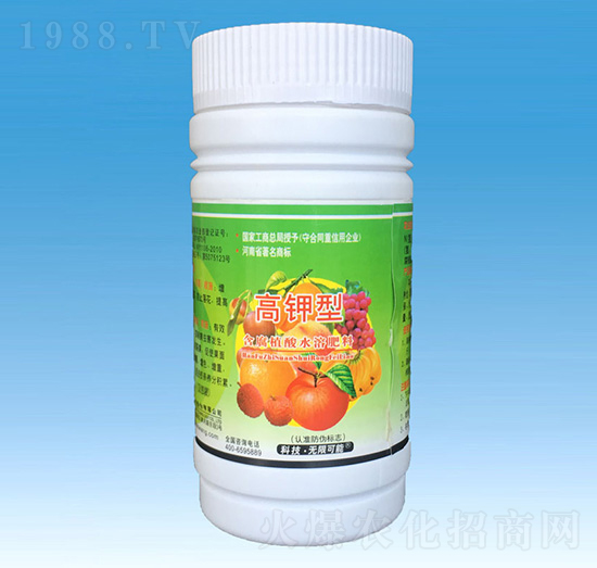 250ml水果專用高鉀型含腐植酸水溶肥料-種二得三