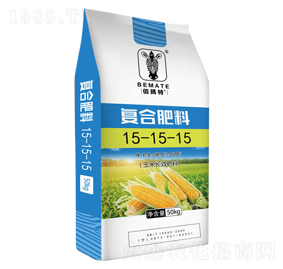 玉米長效復合肥料15-15-15-佰鎷特-云天化農(nóng)資