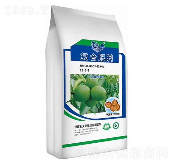 核桃專用復(fù)合肥料14-5-6-金沙江-云天化