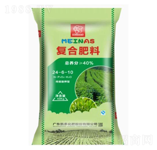 純硫酸鉀型復(fù)合肥料24-6-10-凱多化肥
