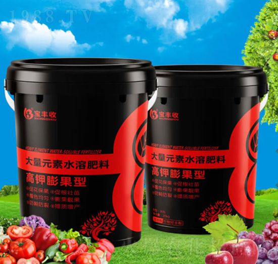 高鉀膨果型大量元素水溶肥-寶豐收