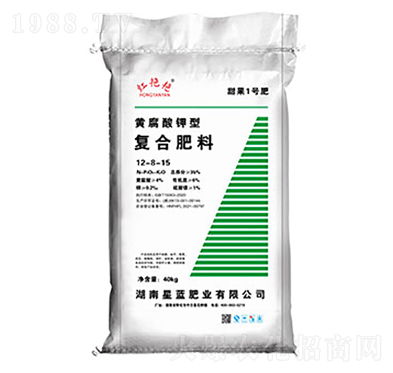 黃腐酸鉀熊復(fù)合肥料12-8-15-紅艷艷-星藍(lán)肥業(yè)