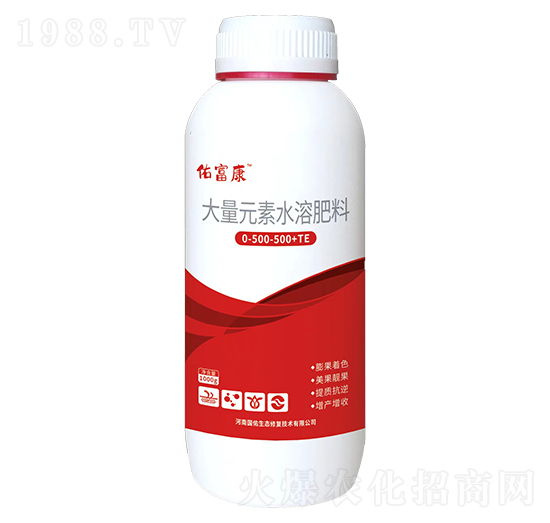 大量元素水溶肥料0-500-500+TE-佑富康-國(guó)佑生態(tài)