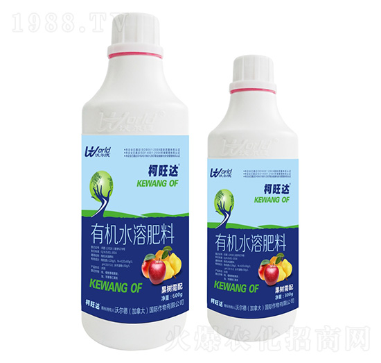 600g果樹需配有機(jī)水溶肥-柯旺達(dá)-沃爾德農(nóng)業(yè)