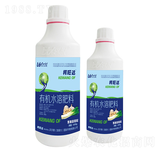 600g蔥姜蒜需配有機水溶肥-柯旺達-沃爾德農(nóng)業(yè)