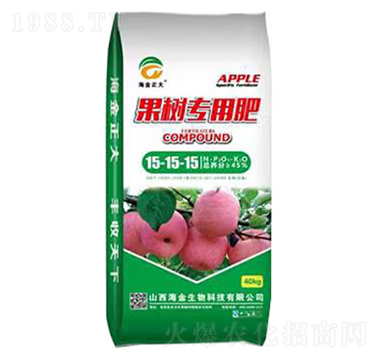 果樹(shù)專用肥15-15-15-海金生物