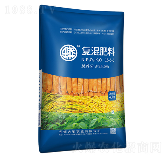 復混肥料15-5-5-龍蟒磷化工
