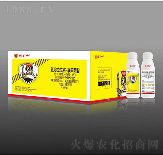 15%氟啶蟲(chóng)酰胺·聯(lián)苯菊酯懸浮劑（箱）-德裕祥