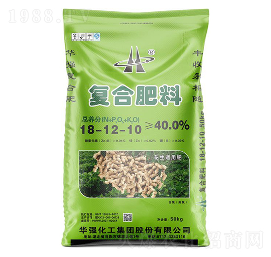 花生適用復合肥料18-12-10-余華強-華強化工集團