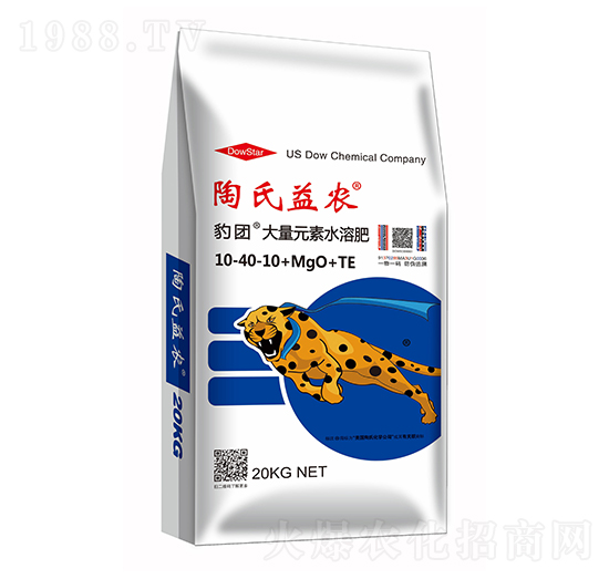 大量元素水溶肥料10-40-10+MgO+TE-豹團(tuán)-陶氏益農(nóng)