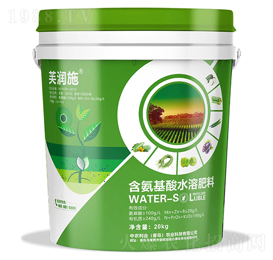 含氨基酸水溶肥料-芙潤(rùn)施-中農(nóng)利合