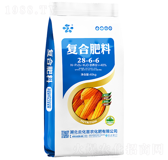 40kg復合肥料28-6-6-云化首農(nóng)