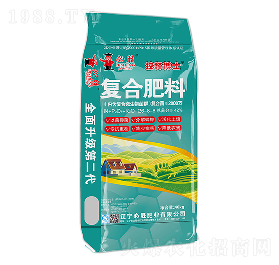 復(fù)合肥料26-8-8-控釋博士-必勝