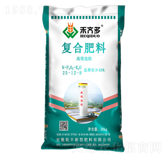 高塔造粒復(fù)合肥料25-12-8-禾齊多-輝隆集團(tuán)