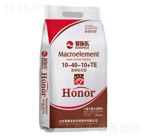 高磷促花型大量元素水溶肥10-40-10+TE-悅能-榮耀農(nóng)業(yè)