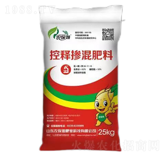 控釋摻混肥料26-11-15-農保姆肥業(yè)