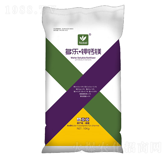 多樂·鉀鈣鎂10Kg-諾貝爾