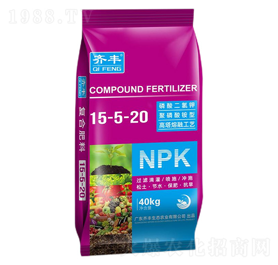 高塔熔融復合肥料15-5-20-齊豐農(nóng)業(yè)