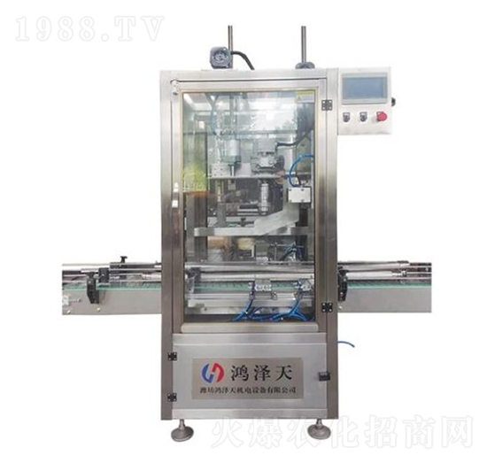 單頭高速旋蓋機-鴻澤天