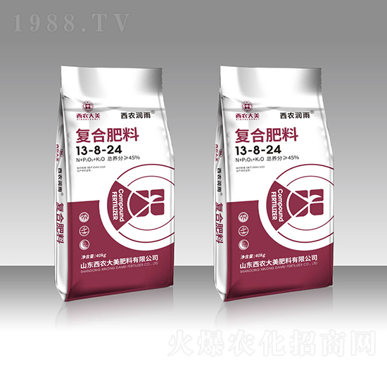 復(fù)合肥料13-8-24-西農(nóng)潤(rùn)雨-西農(nóng)大美