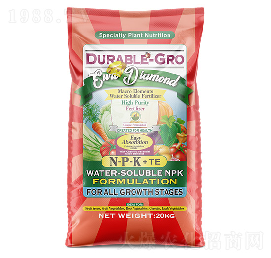 海藻型大量元素水溶肥-歐鉆-多樂棵