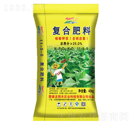硫酸鉀型復合肥11-5-9-龍潤豐