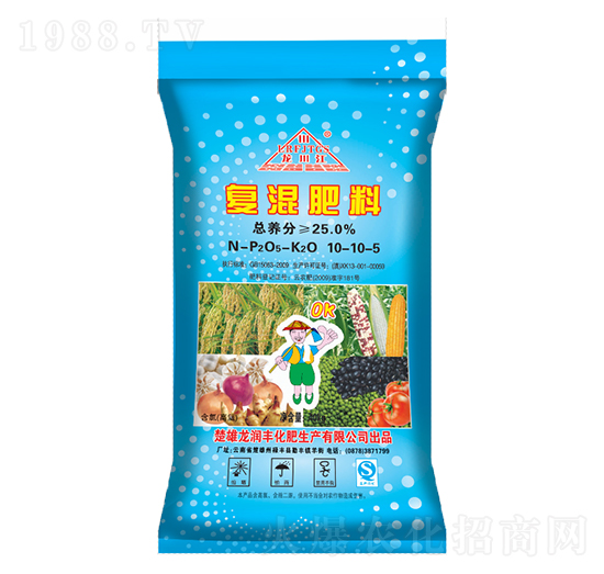 復(fù)混肥料10-10-5-龍潤(rùn)豐