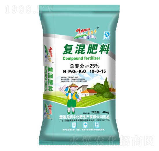 復(fù)混肥料10-0-15-龍潤(rùn)豐