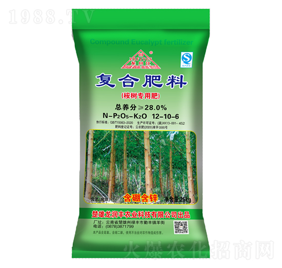 桉樹復(fù)合肥料12-10-6-龍潤(rùn)豐