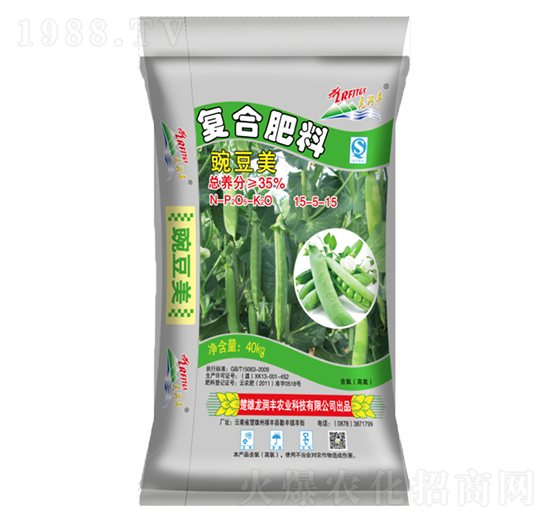 豌豆美復(fù)合肥料15-5-15-龍潤(rùn)豐