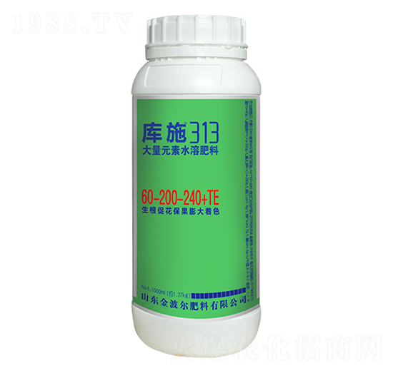 大量元素水溶肥料60-200-240+TE-庫施-金波爾