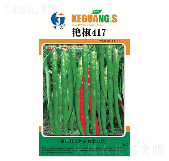 艷椒417-科光種苗