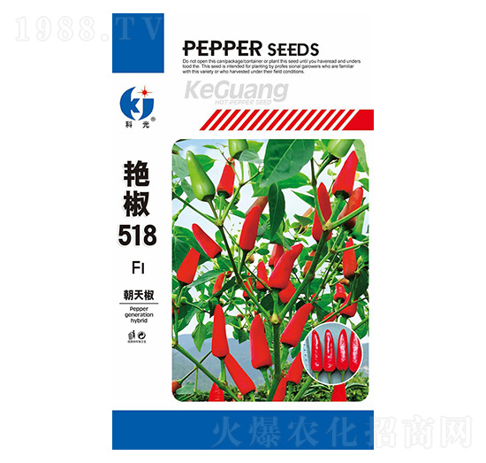 艷椒518-科光種苗