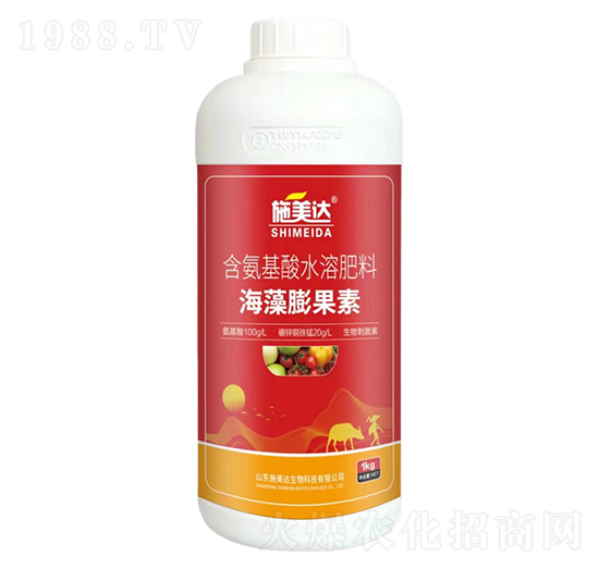 含氨基酸水溶肥料-海藻膨果素-施美達(dá)