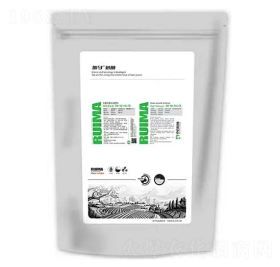 高氮速長型大量元素水溶肥料30-10-10+TE-禾盾作物