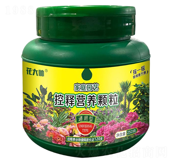 通用型家庭園藝控釋營養(yǎng)顆粒-花大帥-綠沃肥業(yè)